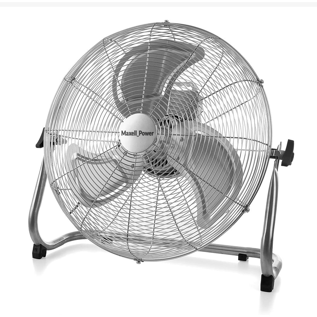 Table or Paread Floor Fan 38W 50W 120W 10" to 18" Inches 3 Speeds Robust 3 Powerful Blades Adjustable Tilt Security Grille Option Wall Mount