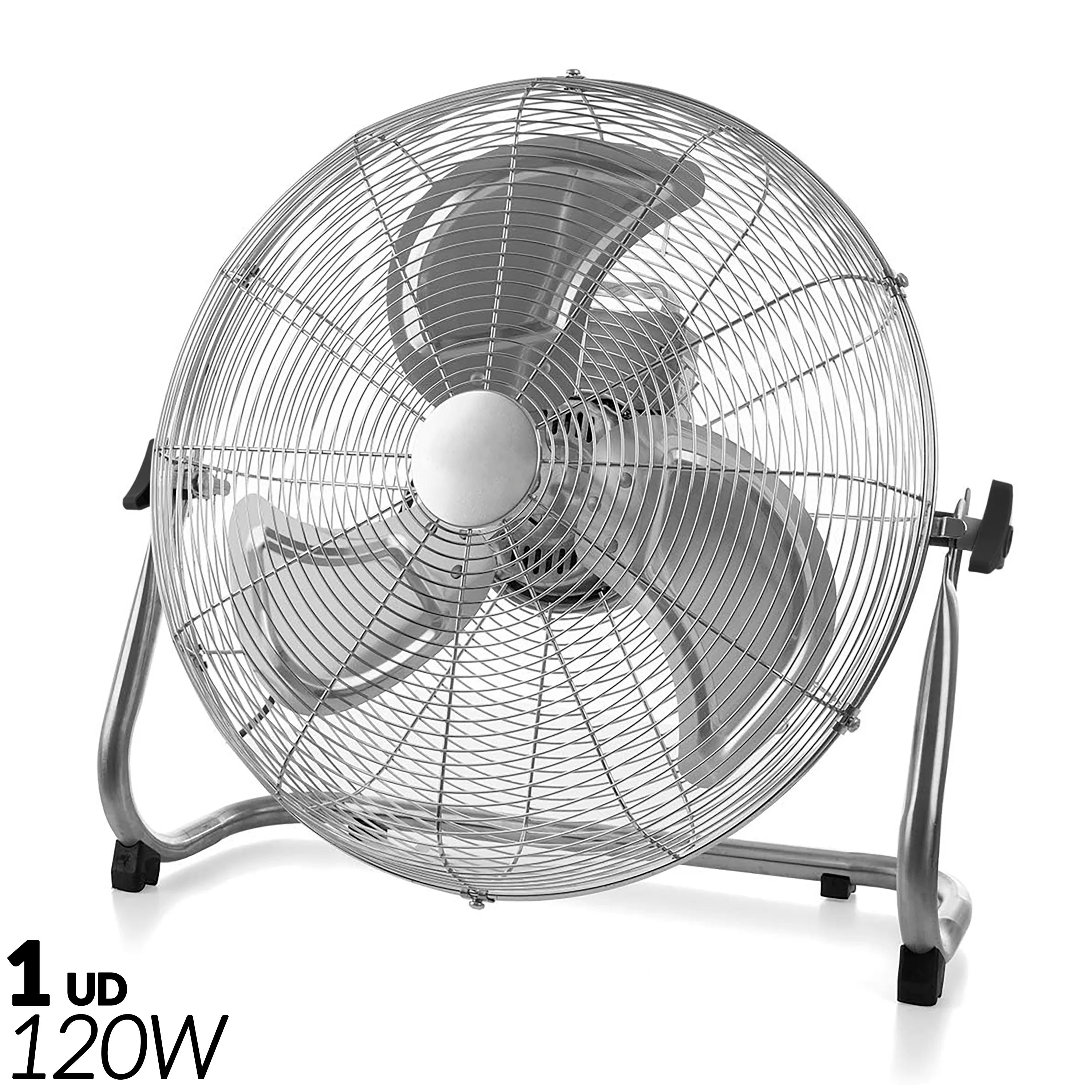 Table or Paread Floor Fan 38W 50W 120W 10" to 18" Inches 3 Speeds Robust 3 Powerful Blades Adjustable Tilt Security Grille Option Wall Mount