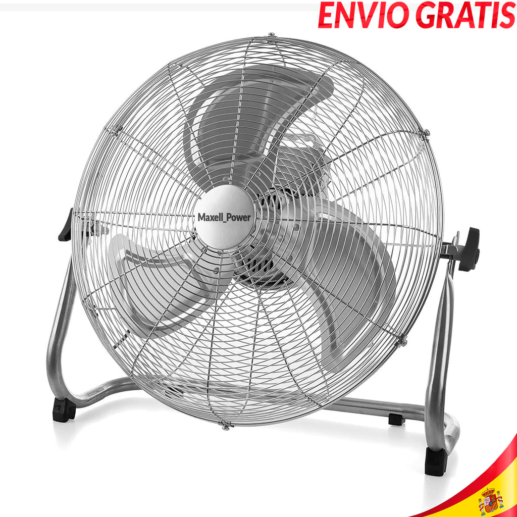 Table or Paread Floor Fan 38W 50W 120W 10" to 18" Inches 3 Speeds Robust 3 Powerful Blades Adjustable Tilt Security Grille Option Wall Mount