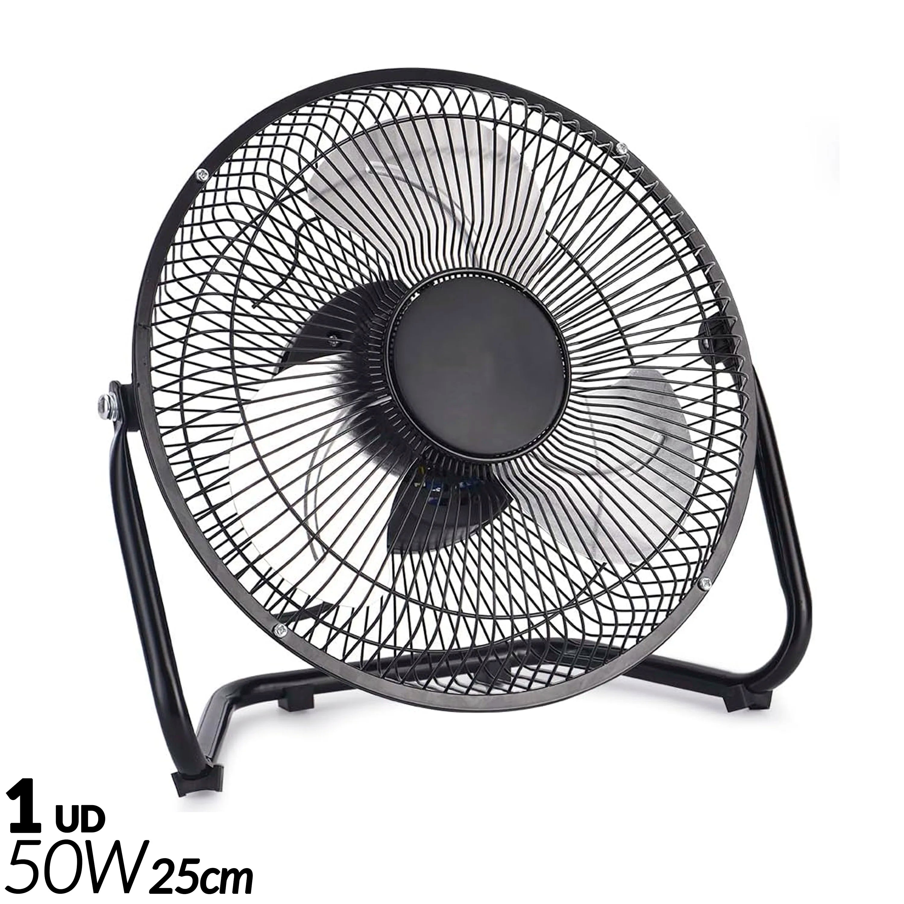 Table or Paread Floor Fan 38W 50W 120W 10" to 18" Inches 3 Speeds Robust 3 Powerful Blades Adjustable Tilt Security Grille Option Wall Mount