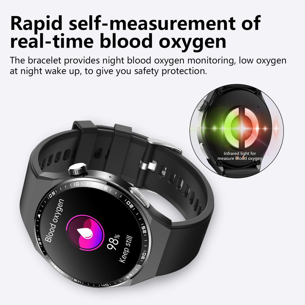 ECG+PPG Diabetic Smartwatch – Sport & Fitness