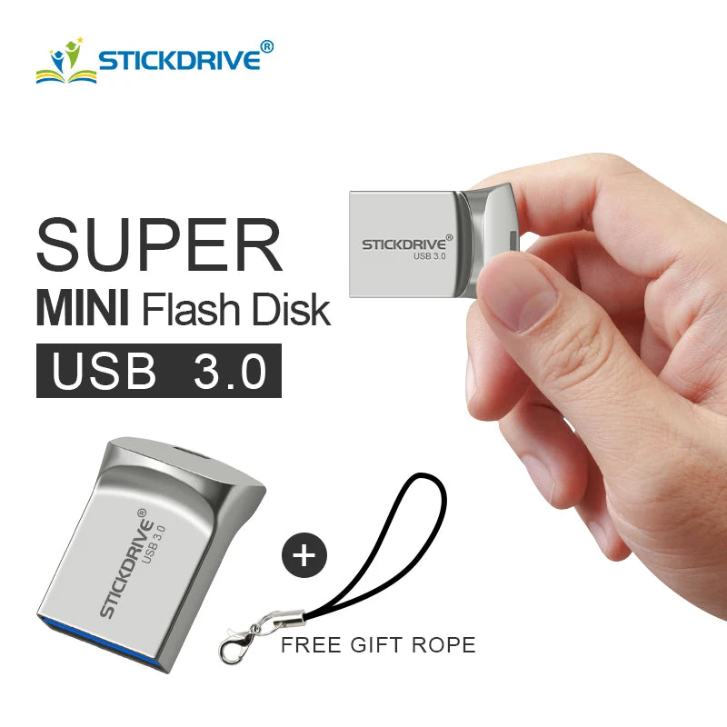 Mini usb 3.0 Flash Drive 128GB 64GB 32GB 16GB high speed usb флэш-накопители memory Flash USB3.0 Stick small u disk