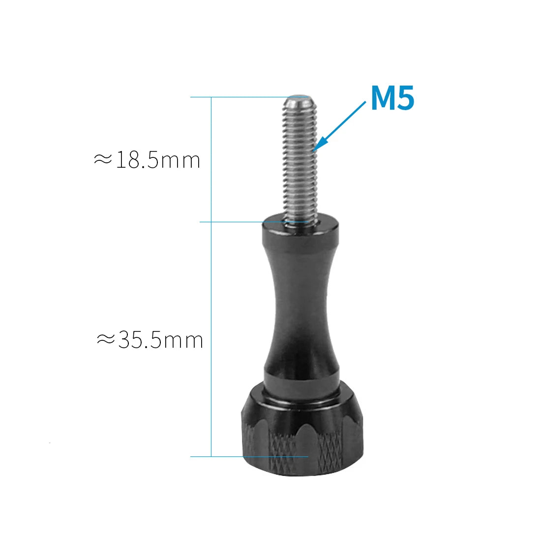 CNC Aluminum Three-Way Pivot Arm Mount Adapter for GOPRO Hero 13 12 11 10 Session Yi SJcam EKEN Sony DJI Action Camera Tripod