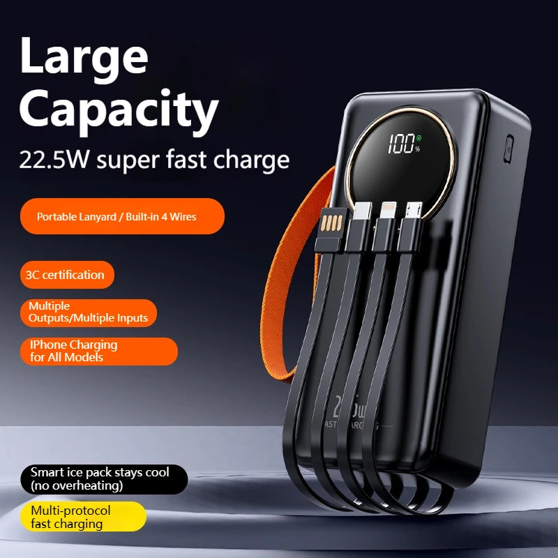 80,000mAh 22.5W Fast Charging Power Bank