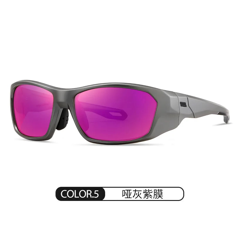 Ultralight Outdoor Sports Fashion Sunglasses Polarized UV Protection Sunglasses Cycling Windproof Sunglasses
