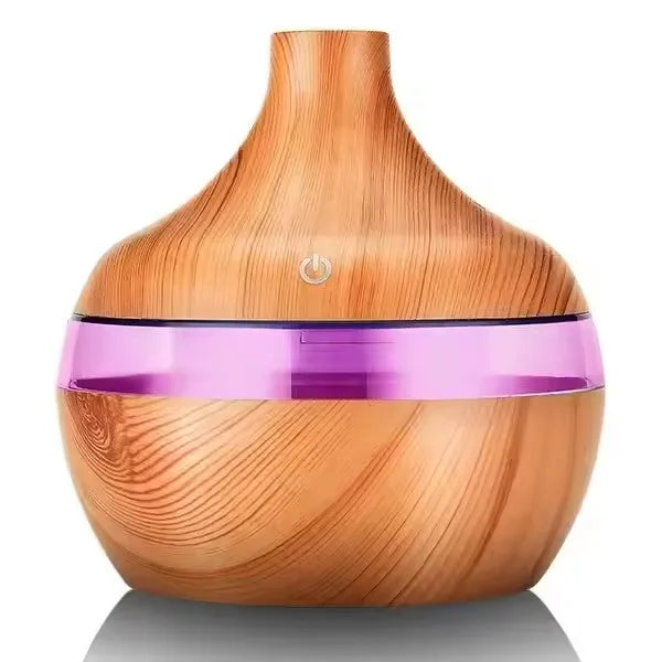 Volcano Air Humidifier 300ml Desktop USB Water Mist Diffuser Purifier Air Freshener Nebulizer with Colorful Ambient Night Light