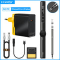 FNIRSI HS-01 Adjustable Temperature Soldering Iron DC 24V 80-420℃ Welding Solder Rework Station PD 65W Portable Repair Tool