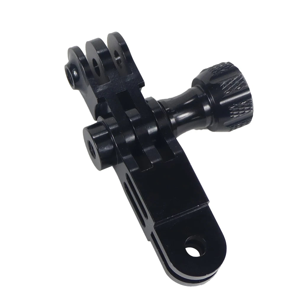 CNC Aluminum Three-Way Pivot Arm Mount Adapter for GOPRO Hero 13 12 11 10 Session Yi SJcam EKEN Sony DJI Action Camera Tripod