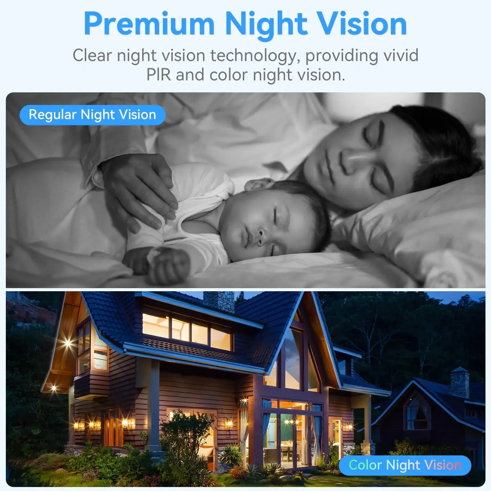 ANSVICAM 2K WiFi IP Camera Outdoor Magnetic Battery Security Camera Indoor Color Night Vision Waterproof Wireless Surveillance