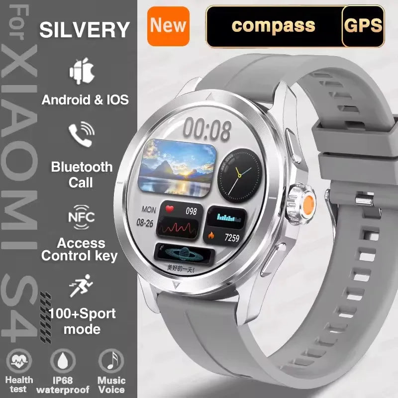 2026 GUHUAVMI Men's Smart Watch Waterproof IP69K Military-Grade Durability Bluetooth Call GPS Tracking Smartwatches Android iOS