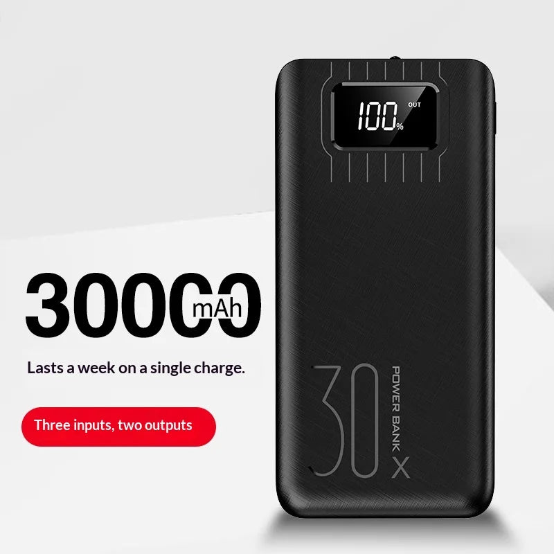 30,000mAh Fast Charging Power Bank