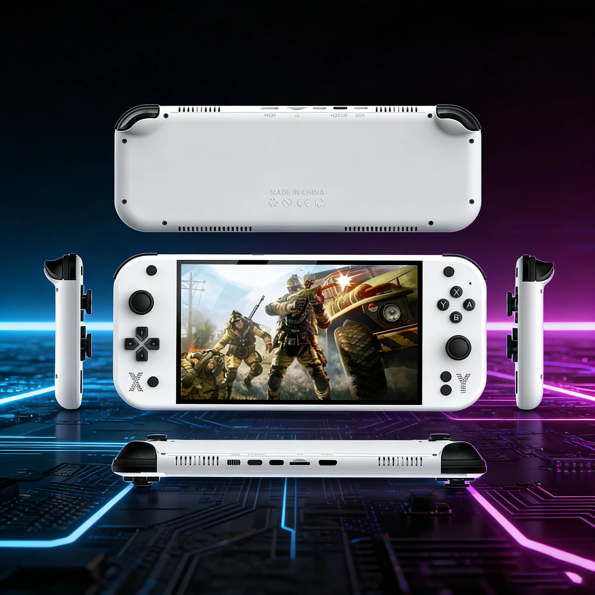 G90 Portable Handheld Game Console Large Screen High Definition Retro Arcade Nostalgic TV Home Gaming Device