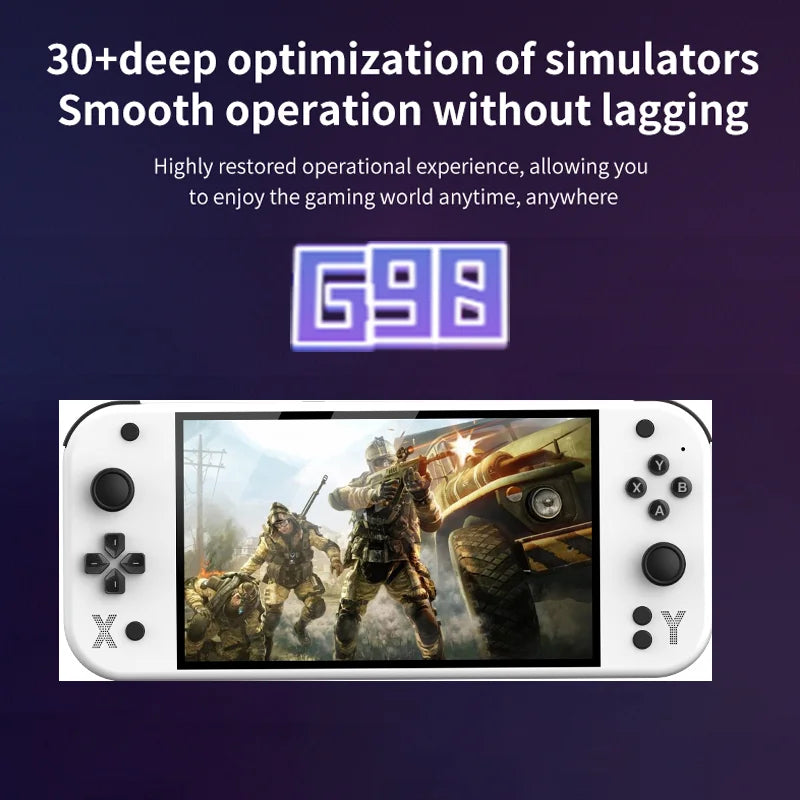 G90 Portable Handheld Game Console Large Screen High Definition Retro Arcade Nostalgic TV Home Gaming Device