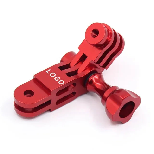 CNC Aluminum Three-Way Pivot Arm Mount Adapter for GOPRO Hero 13 12 11 10 Session Yi SJcam EKEN Sony DJI Action Camera Tripod