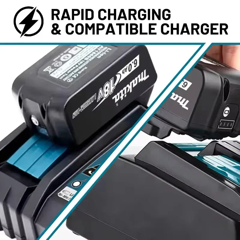 Original 18v Makita battery Authorize the sale of 6.0Ah BL1860B 5.0Ah BL1850B 3.0Ah BL1830B-BL1820B Makita18V battery 5.0Ah 20V