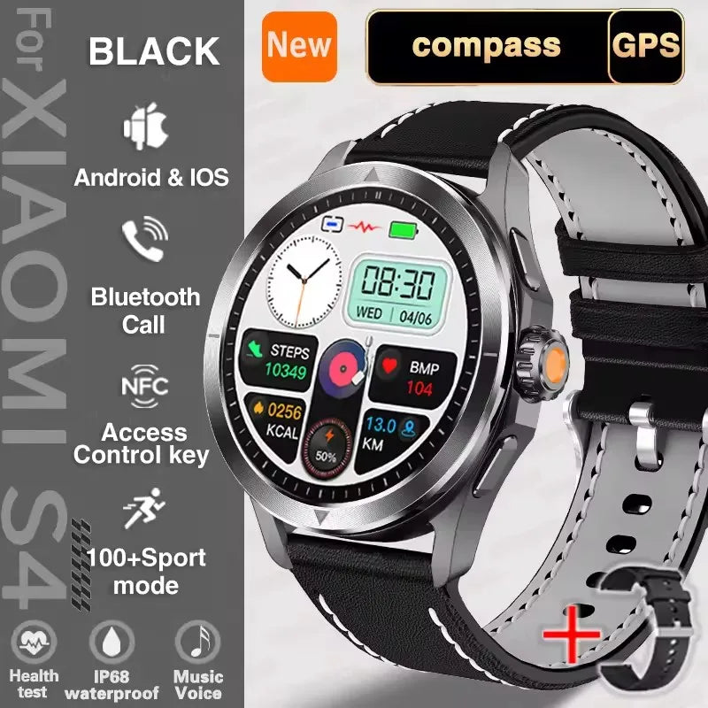 2026 GUHUAVMI Men's Smart Watch Waterproof IP69K Military-Grade Durability Bluetooth Call GPS Tracking Smartwatches Android iOS