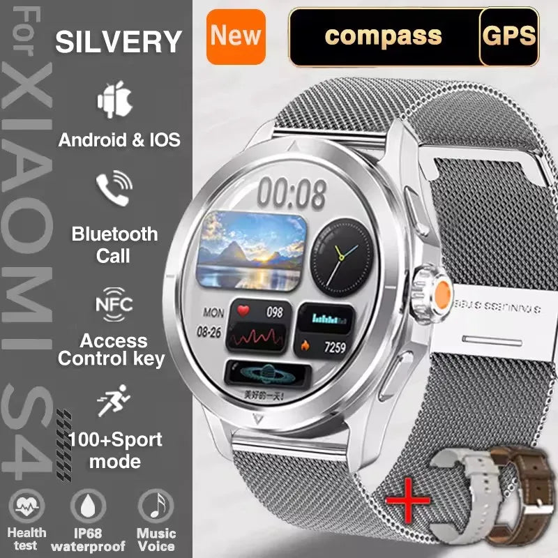 2026 GUHUAVMI Men's Smart Watch Waterproof IP69K Military-Grade Durability Bluetooth Call GPS Tracking Smartwatches Android iOS