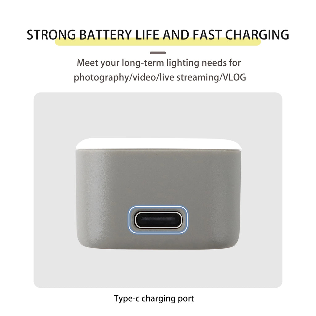For DJI Osmo Mobile 7/7P/6/5 magnetic fill light live cell phone beauty photography light pocket light