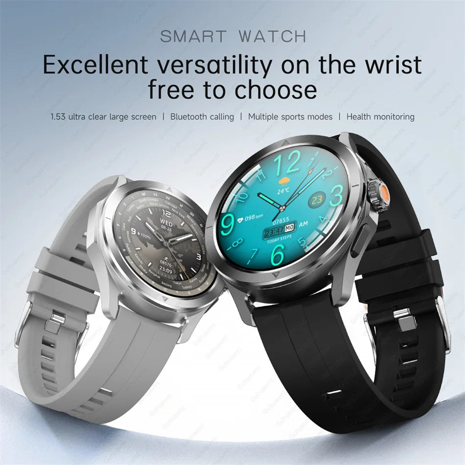 2026 GUHUAVMI Men's Smart Watch Waterproof IP69K Military-Grade Durability Bluetooth Call GPS Tracking Smartwatches Android iOS