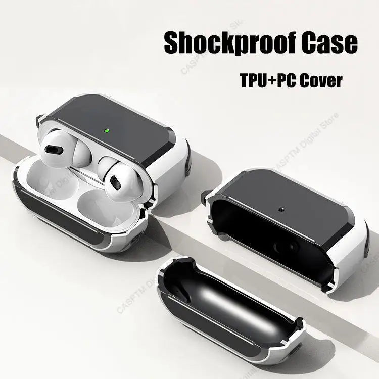 Case for AirPods Pro 3 2025 Pro 2 2023 USB C Protective Earphone Case for AirPods 4 4th 3 Gen Funda For AirPods Pro2 2nd Cover