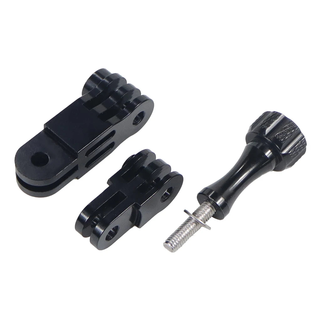 CNC Aluminum Three-Way Pivot Arm Mount Adapter for GOPRO Hero 13 12 11 10 Session Yi SJcam EKEN Sony DJI Action Camera Tripod