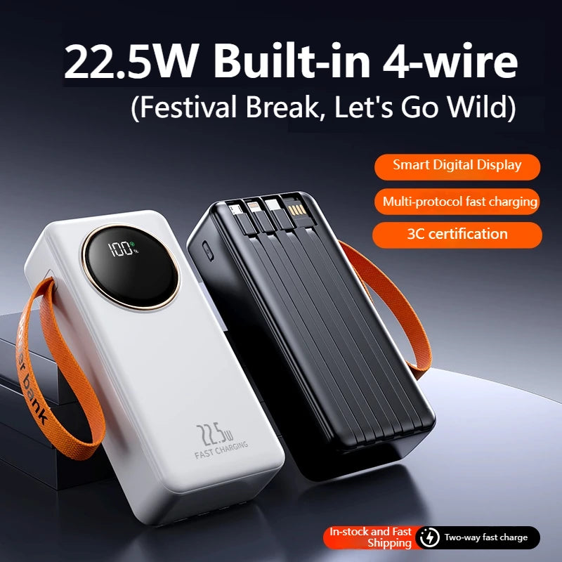 80,000mAh 22.5W Fast Charging Power Bank
