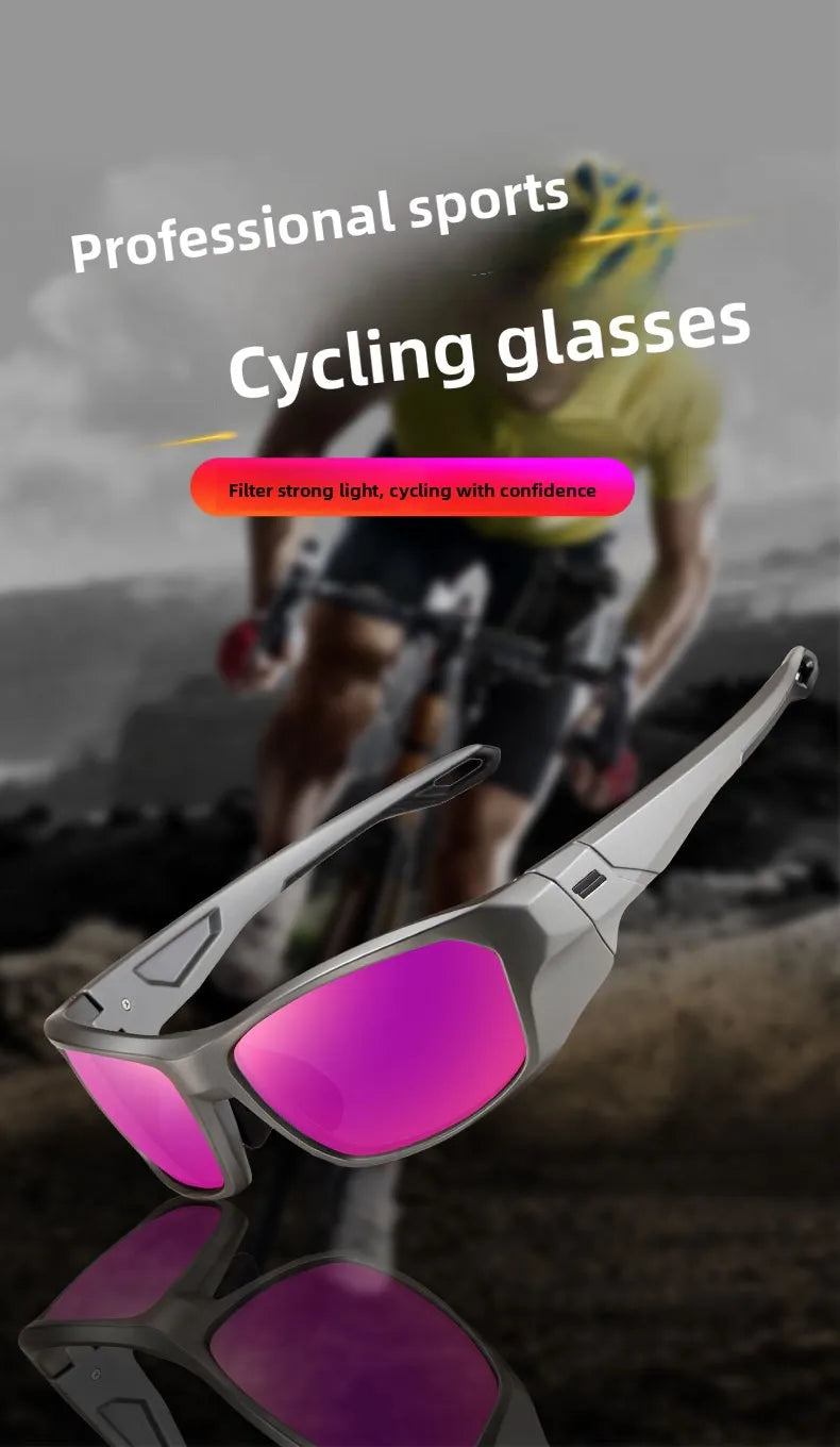 Ultralight Outdoor Sports Fashion Sunglasses Polarized UV Protection Sunglasses Cycling Windproof Sunglasses