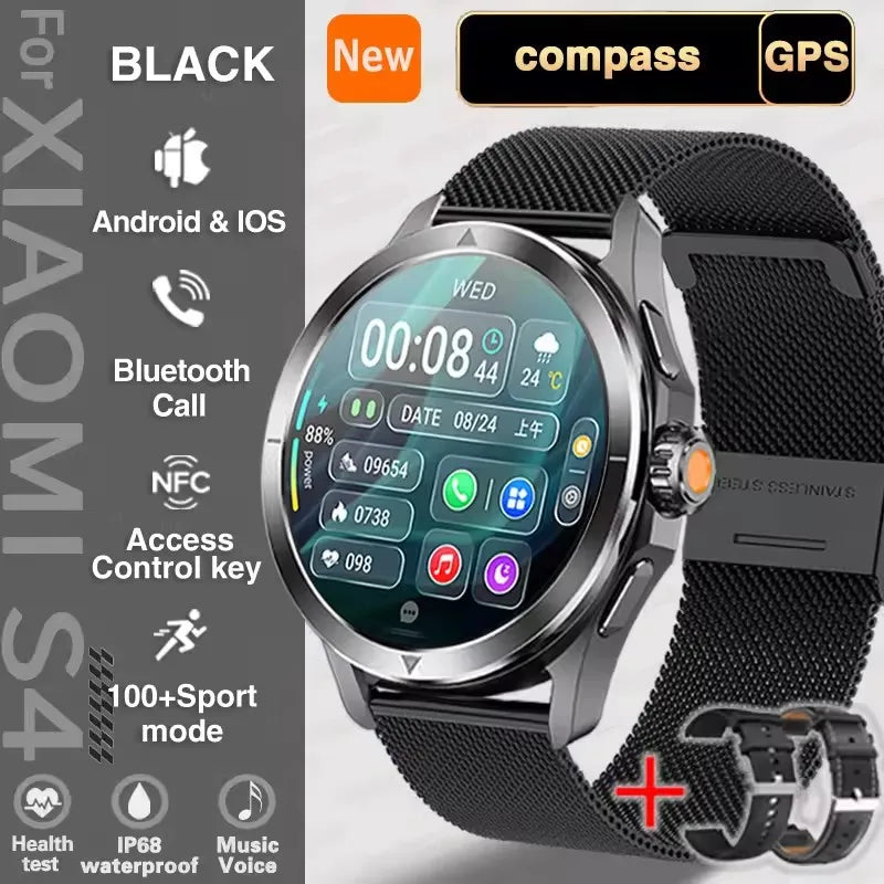 2026 GUHUAVMI Men's Smart Watch Waterproof IP69K Military-Grade Durability Bluetooth Call GPS Tracking Smartwatches Android iOS
