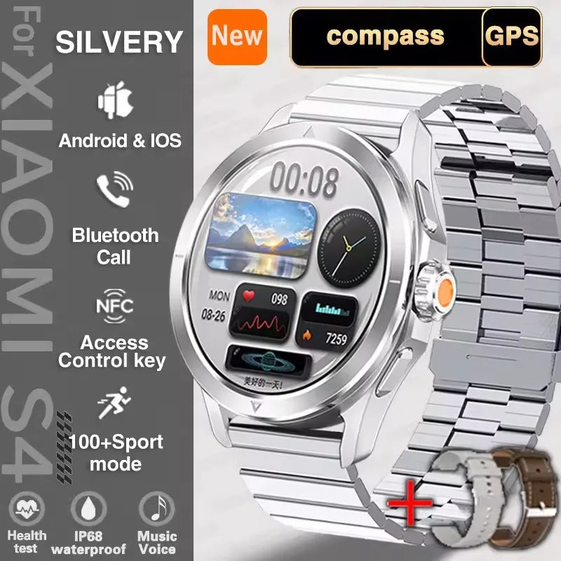 2026 GUHUAVMI Men's Smart Watch Waterproof IP69K Military-Grade Durability Bluetooth Call GPS Tracking Smartwatches Android iOS
