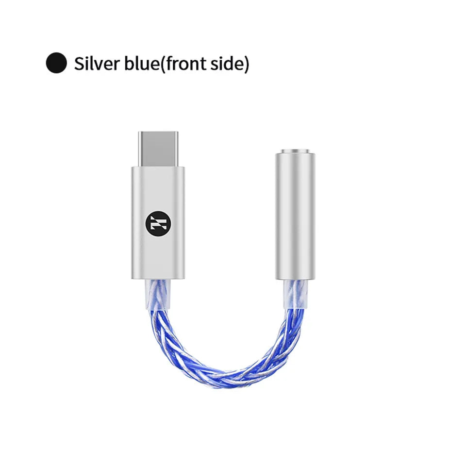 JCALLY JM6 Pro USB-C to 3.5mm HiFi DAC Headphone Adapter