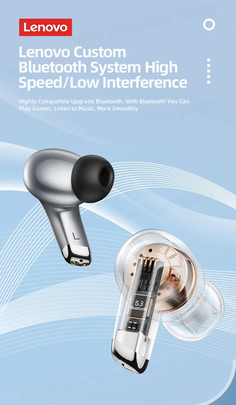 Lenovo LP5 Wireless Bluetooth Earbuds | HiFi Sound, Waterproof, Sports