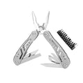 Stainless Steel 24-in-1 Multitool Screwdriver Portable Cutter Folding Tool for Camping Hunting Outdoor Activities High-Quality G