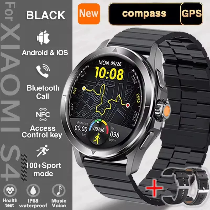 2026 GUHUAVMI Men's Smart Watch Waterproof IP69K Military-Grade Durability Bluetooth Call GPS Tracking Smartwatches Android iOS