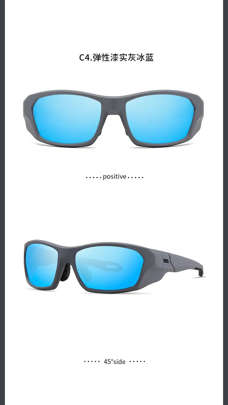 Ultralight Outdoor Sports Fashion Sunglasses Polarized UV Protection Sunglasses Cycling Windproof Sunglasses