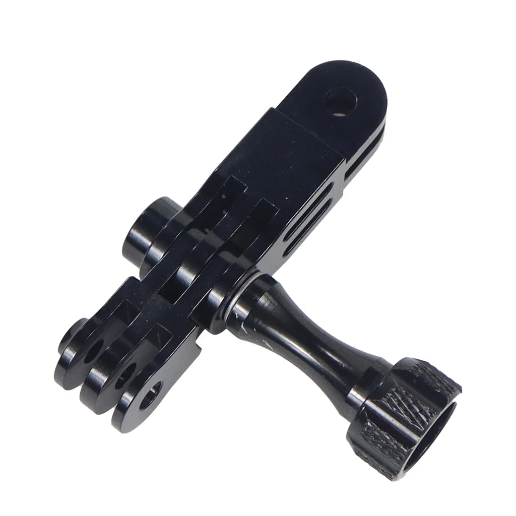 CNC Aluminum Three-Way Pivot Arm Mount Adapter for GOPRO Hero 13 12 11 10 Session Yi SJcam EKEN Sony DJI Action Camera Tripod