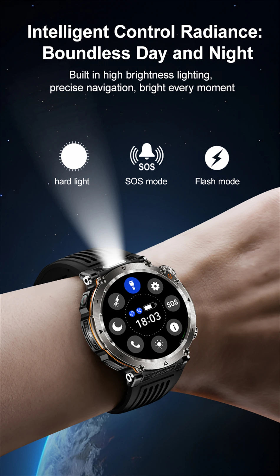 Outdoor Sports Smart Watch Men AMOLED Screen NFC Heart Rate Bluetooth Call 5ATM Waterproof Smartwatch 2025 New Fashion Luxury