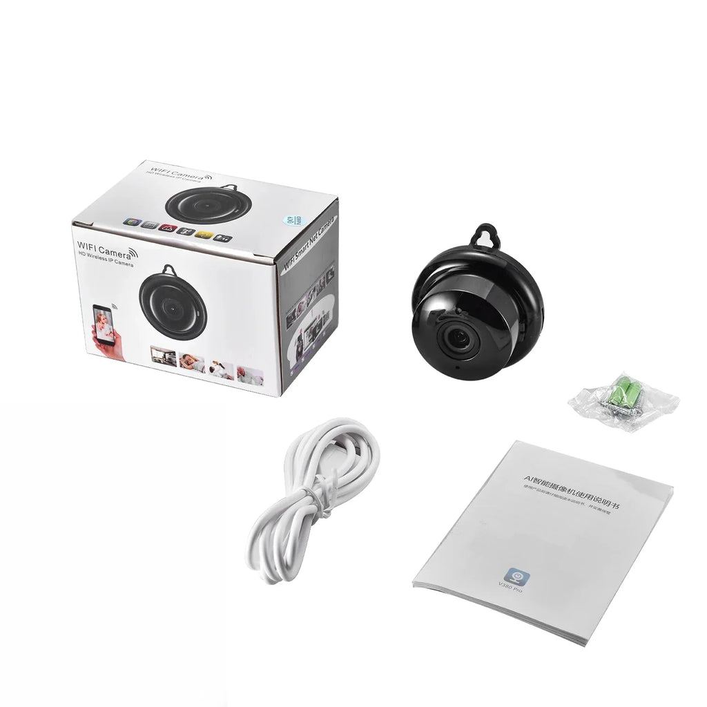V380 Mini Cameras HD 1080P Small Wifi Camera  Micro IP Cam Infrared Night Version DVR Remote Motion Sensor Audio Video Recorder