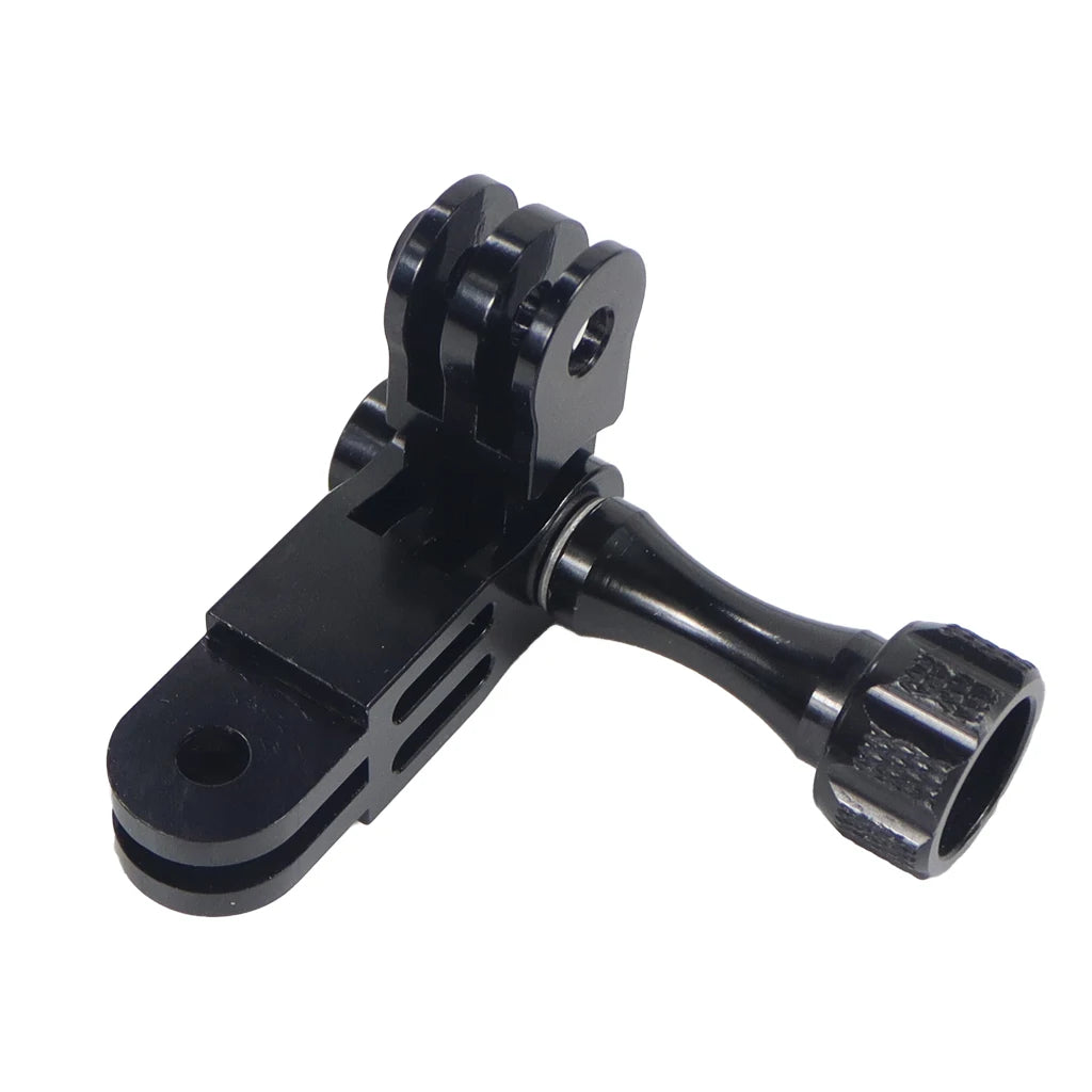 CNC Aluminum Three-Way Pivot Arm Mount Adapter for GOPRO Hero 13 12 11 10 Session Yi SJcam EKEN Sony DJI Action Camera Tripod