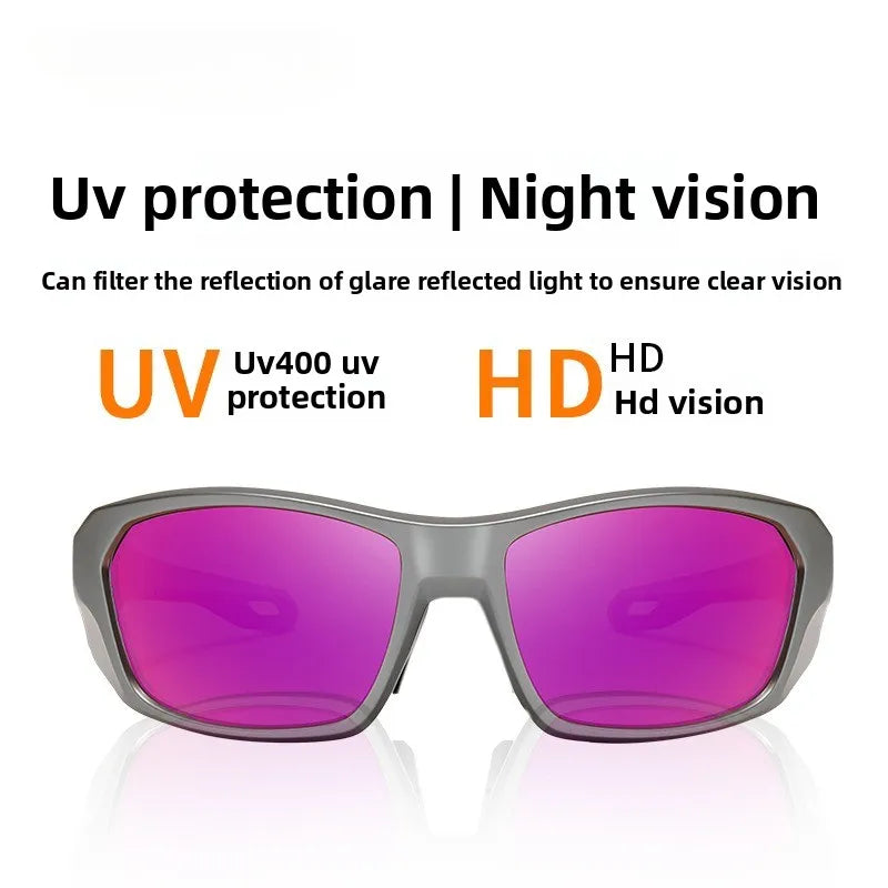 Ultralight Outdoor Sports Fashion Sunglasses Polarized UV Protection Sunglasses Cycling Windproof Sunglasses