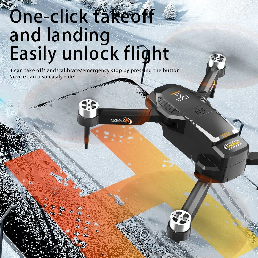 Lenovo Original F205 Drone Professional 8K HD Dual Camera With Screen Remote Control Smart Obstacle Avoidanc FPV Brushless Motor