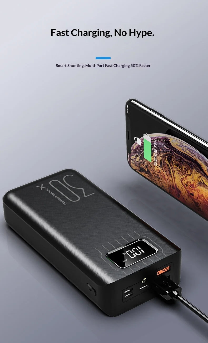 30,000mAh Fast Charging Power Bank