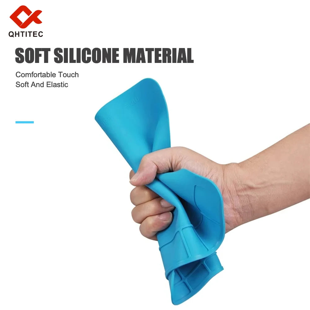 Soldering Station Mat Silicone Work Mat Heat Resistant 932°F Anti-Static Magnetic Mat for Electronic Phone Laptop Watch Repair