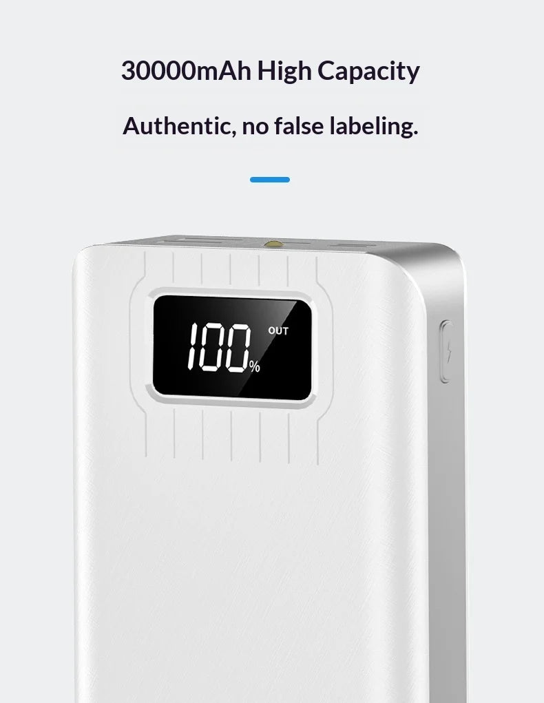 30,000mAh Fast Charging Power Bank