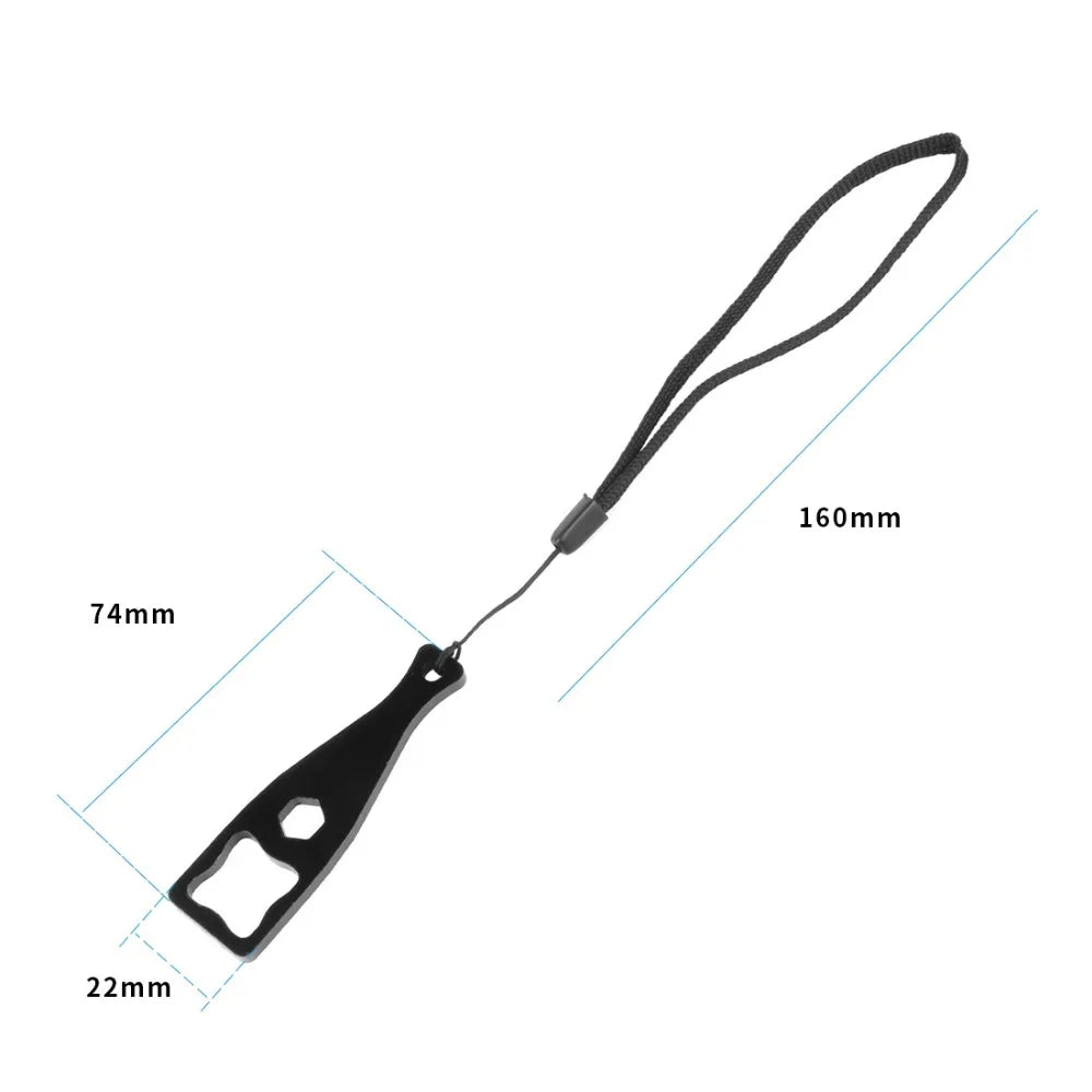 CNC Aluminum Three-Way Pivot Arm Mount Adapter for GOPRO Hero 13 12 11 10 Session Yi SJcam EKEN Sony DJI Action Camera Tripod