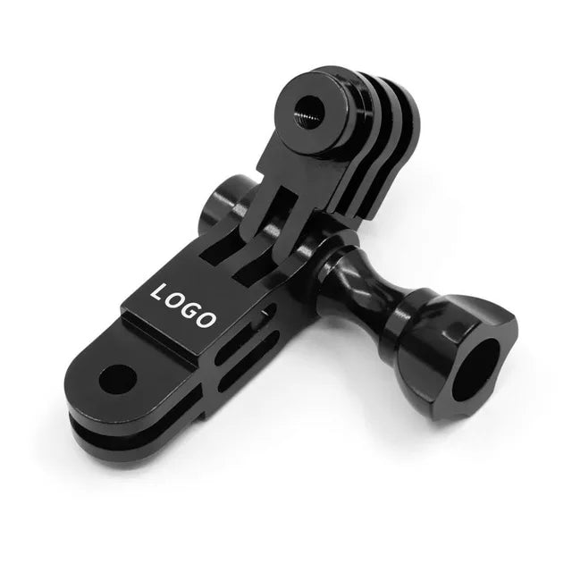CNC Aluminum Three-Way Pivot Arm Mount Adapter for GOPRO Hero 13 12 11 10 Session Yi SJcam EKEN Sony DJI Action Camera Tripod