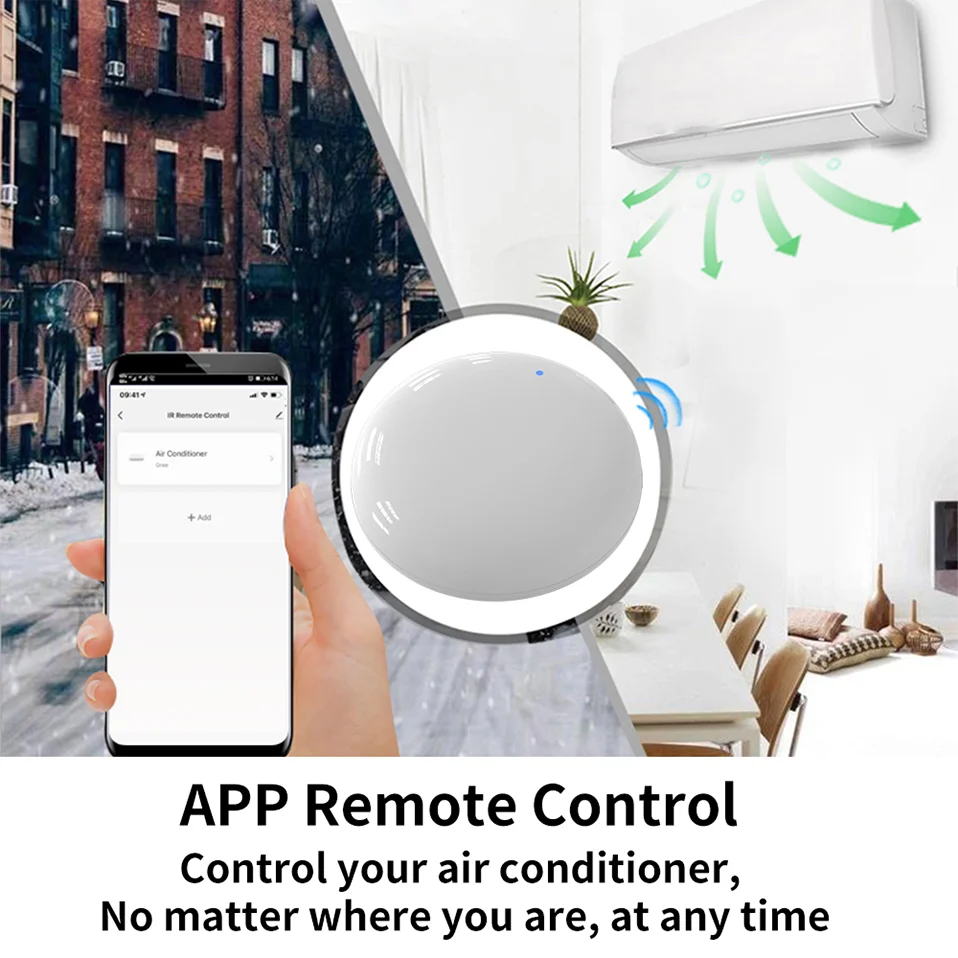 Tuya WiFi IR Remote For Smart Home Automation SmartLife APP Remote Control Universal infraredWork with Alexa SmartThings