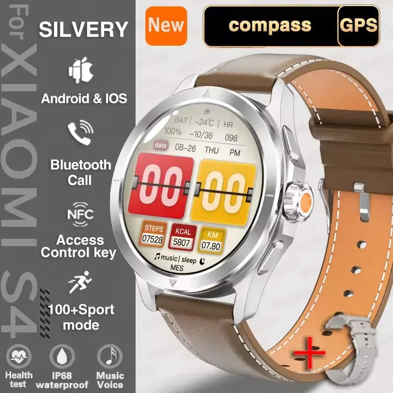 2026 GUHUAVMI Men's Smart Watch Waterproof IP69K Military-Grade Durability Bluetooth Call GPS Tracking Smartwatches Android iOS
