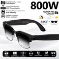 2026 World Premiere 4K HD Camera AI Smart Glasses 800W Pixel Camera 1080P Video AI Photo Recognition Call Travel abroad Glasses