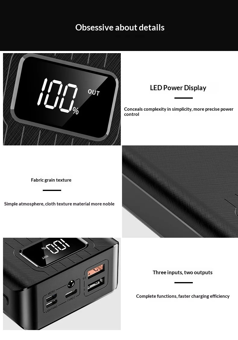 30,000mAh Fast Charging Power Bank