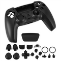 Quality Repair Part for PS5 BDM-010 Controller Housing Shell Game Controller Shell Cover with Buttons Black